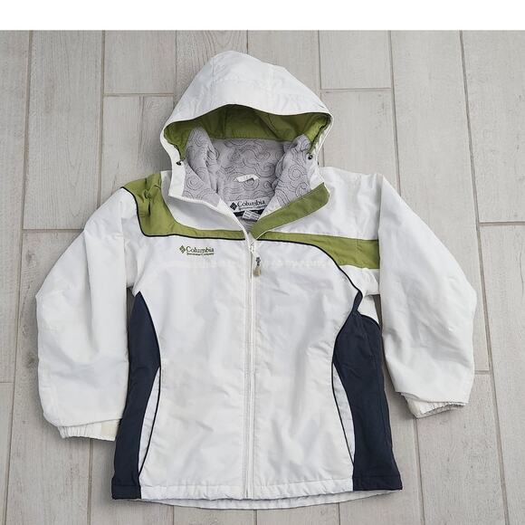 Columbia Women's Ski Jacket Size Medium Coat Hooded Zip Pockets Sportswear - Picture 1 of 12